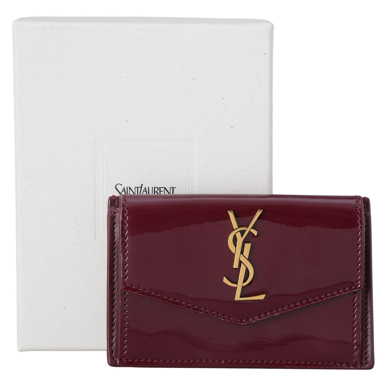 YVES SAINT LAURENT(USED)생로랑 582305 업타운 카드지갑